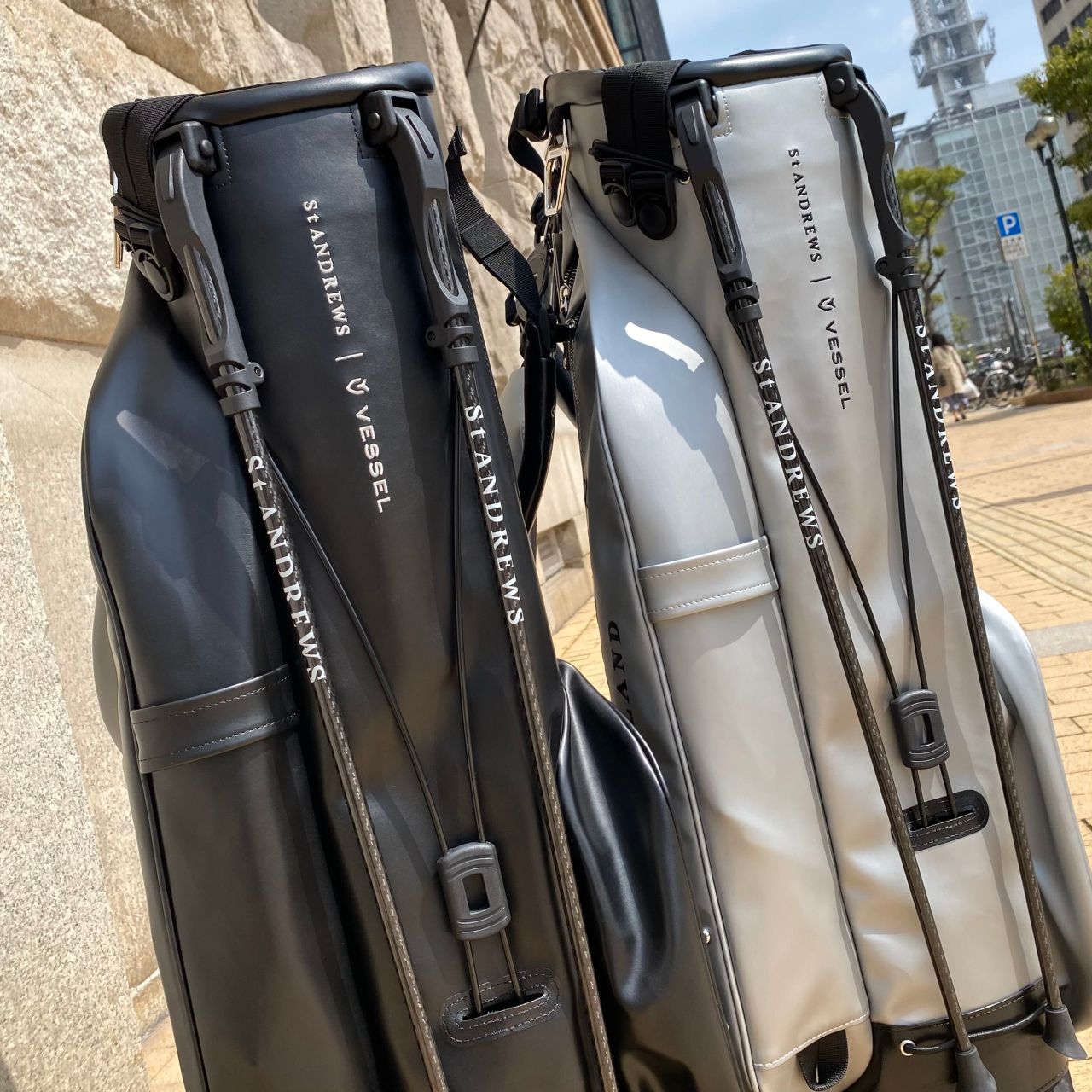 ST ANDREWS ゴルフバッグ オリーブグリーン ST ANDREWS ゴルフバッグ