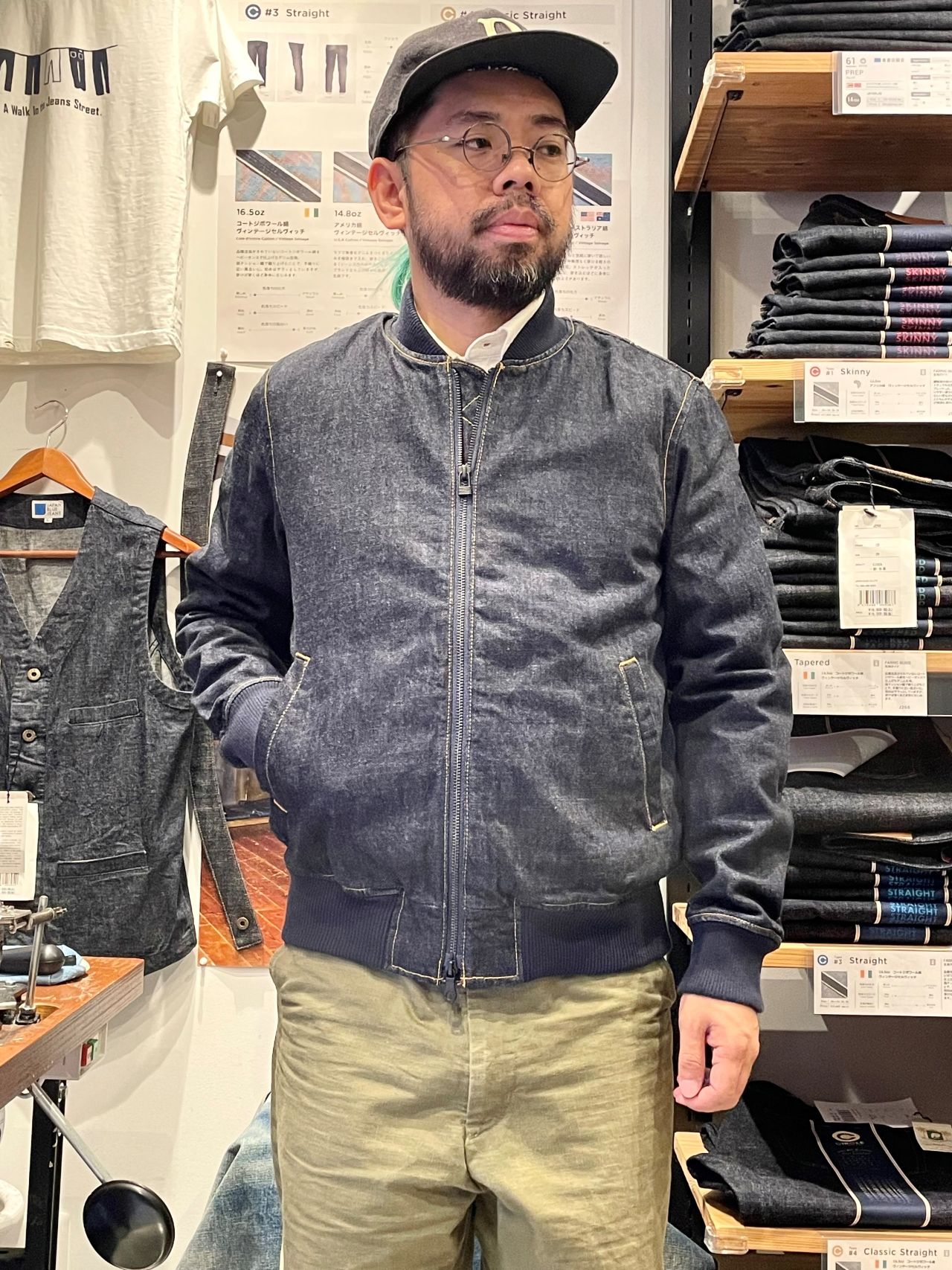 今年もやってきた！毎年完売のデニムボンバージャケット！ついに再入荷