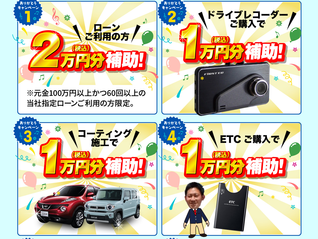 ABCグループ40周年ありがとうキャンペーン｜おかげさまで40周年を