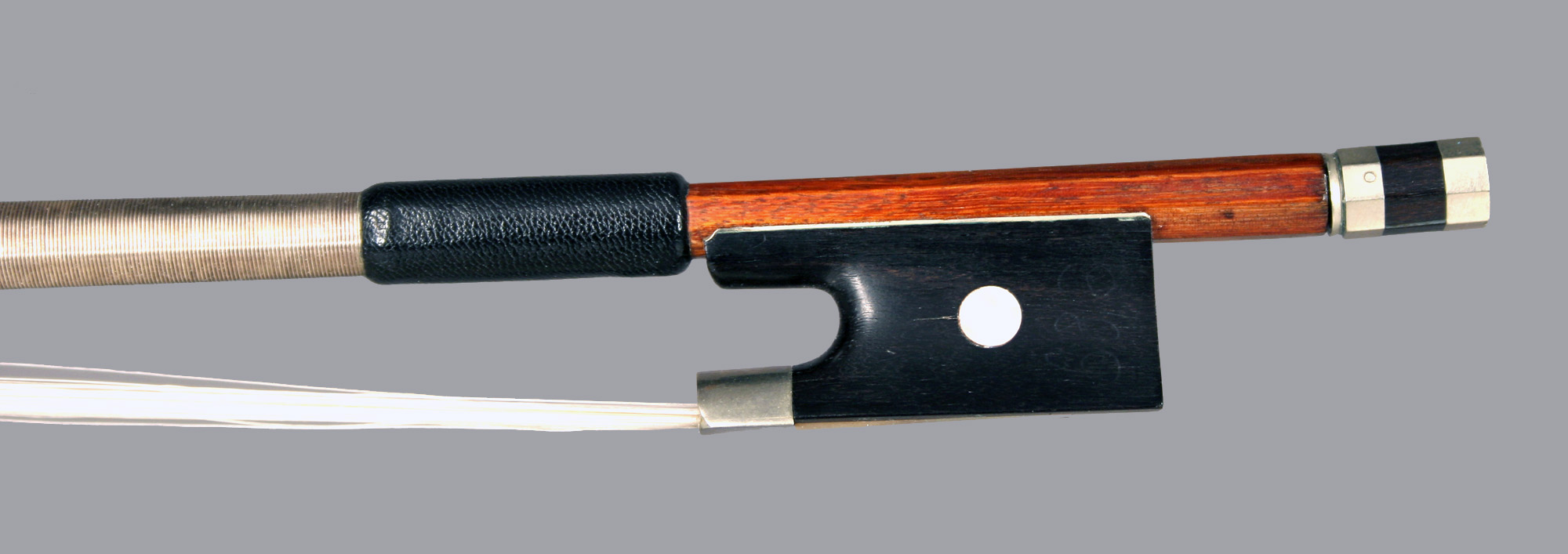 Fine French violin bow made by L. Bazin, ca. 1940 - Alex Gartsman
