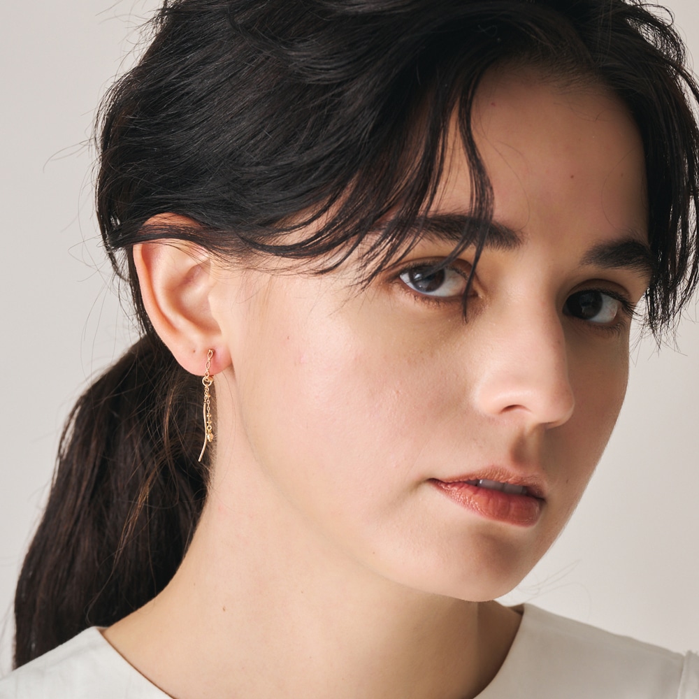 una cool 】agete K5ピアス 額縁ピアスシリーズ K5ピアス｜ピアス