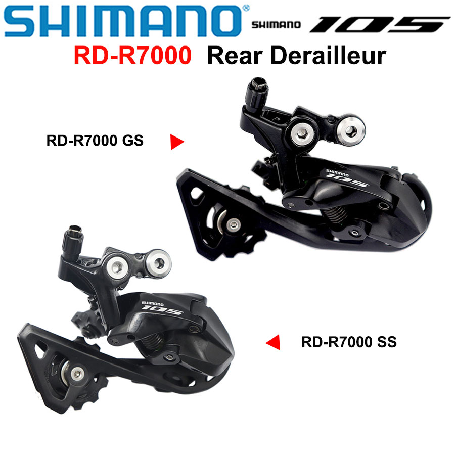 Shimano-自転車用リアディレイラー,105 rd,r7000,5800 ss,ロードバイク
