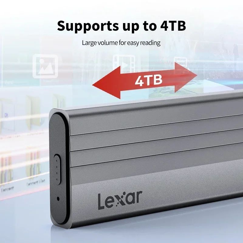 Lexar オリジナル E300 M.2 SSD エンクロージャ USB 3.2 Gen 2 タイプ