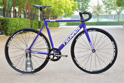 ピスト固定ギアバイク津波トラックシングルスピードレーシング自転車