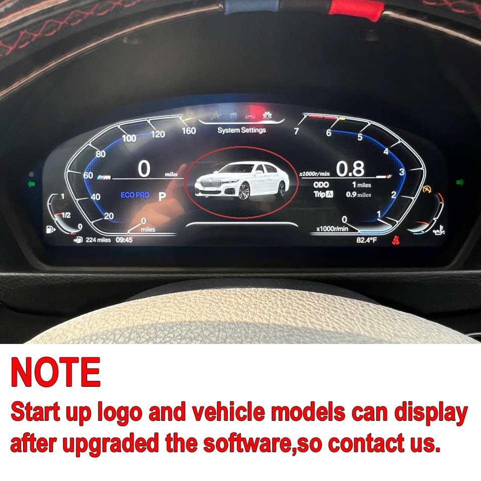 BMW用デジタルスピードメーター,11インチ,x1,x2,f52,f49,f48,f39,f20