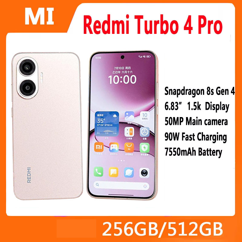 China Version Xiaomi Redmi Turbo 4 Pro SmartPhone 6.83 inch