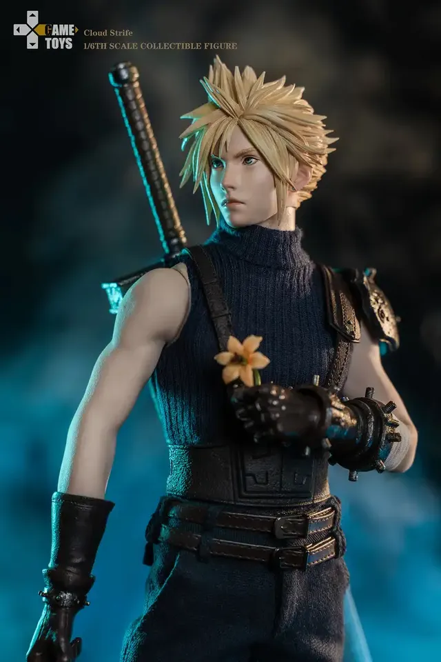 Original FF7 RE Game toys GT-004 1/6 Cloud Strife 1/6 Action