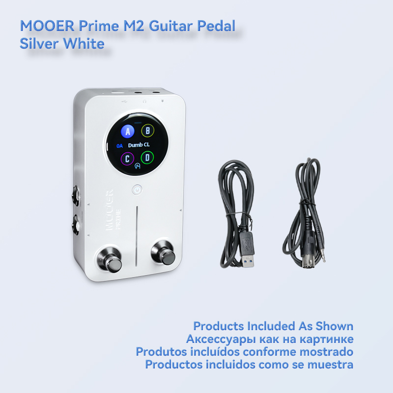 Mooer Prime M2 Guitar Pedal / GWF4 Footswitch, M2 Built-in 194