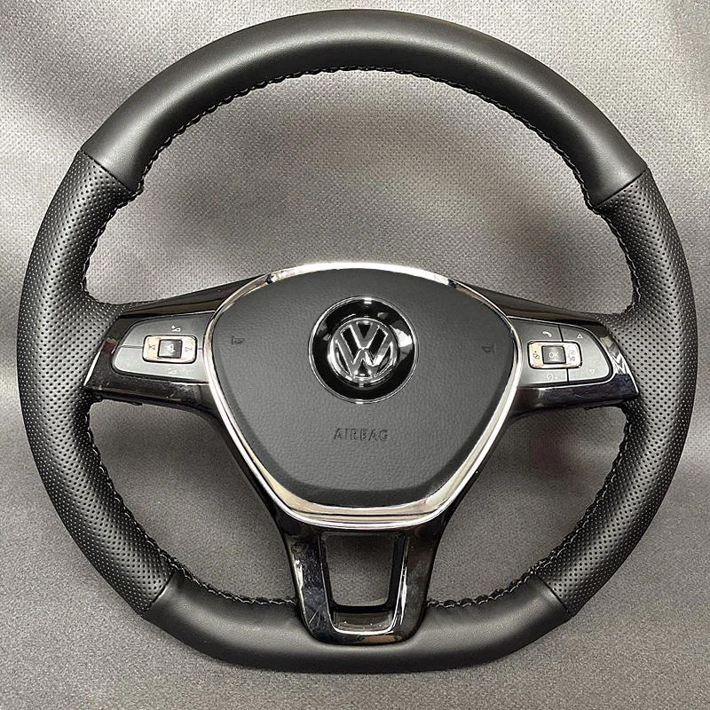 本革ステアリングホイールカバー,ピーチウッドカラー,フォルクスワーゲ