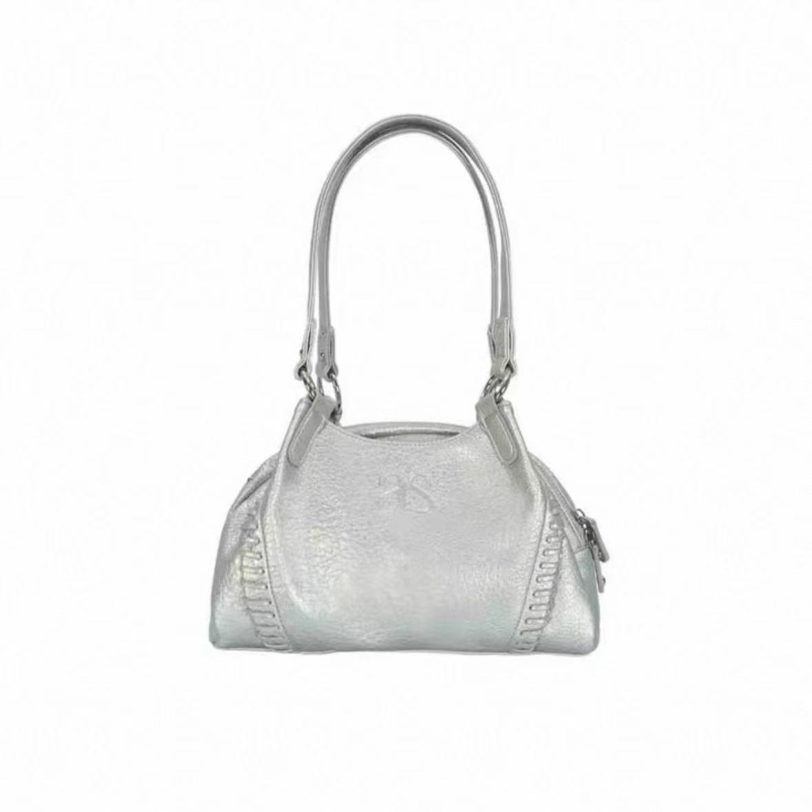 Ason Wanderer Bag Korea 25FW Leather Mini Motorcycle Shoulder Bag