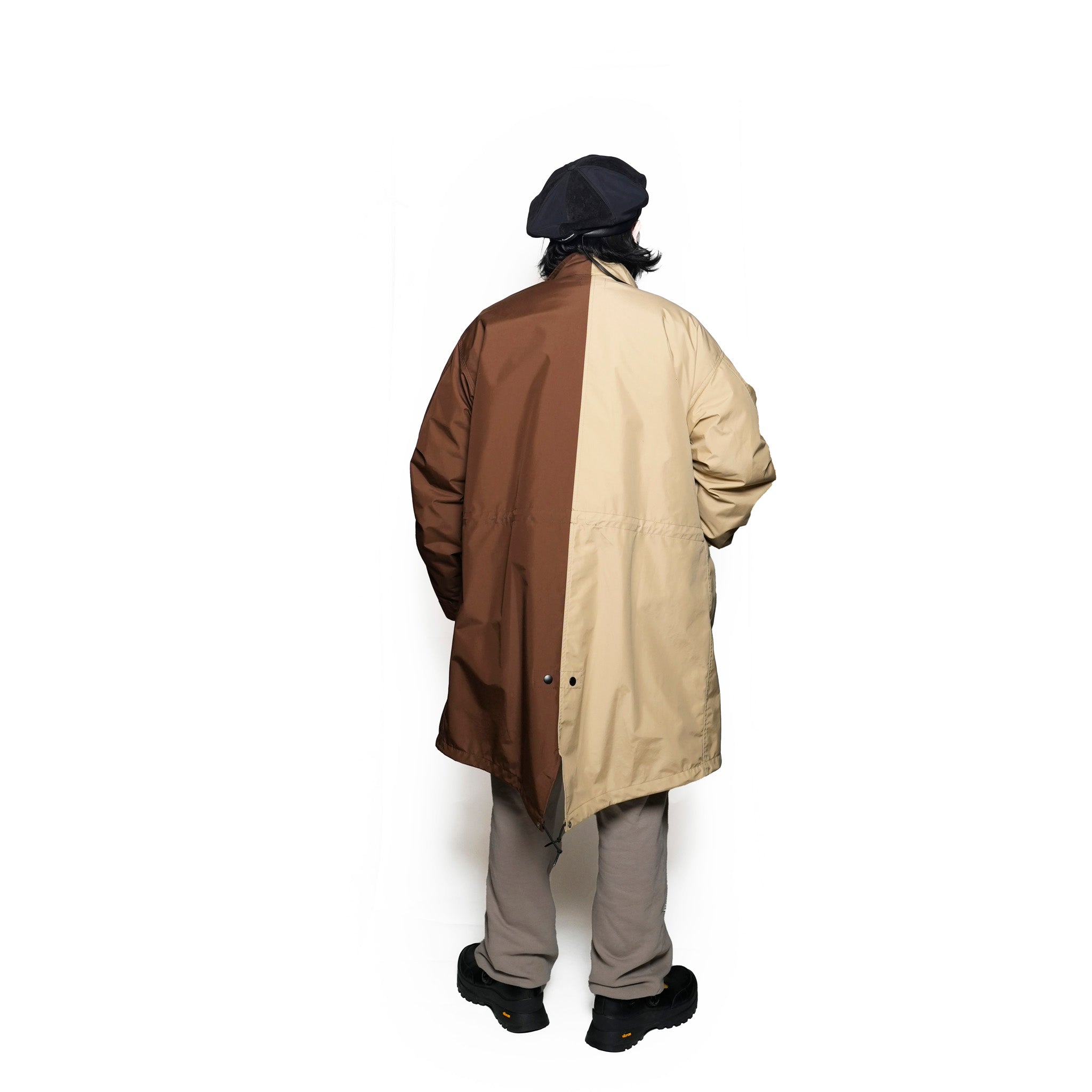 PH24FW-006_Brown/Beige | P.H. M. MOD'S COAT | Color:Brown/Beige