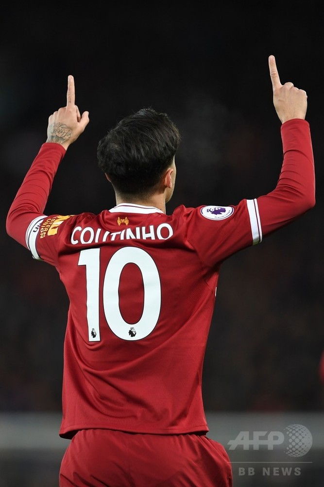 リバプール、コウチーニョのユニ買ったファンにクーポン贈呈 写真1枚