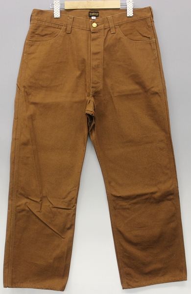 ATLAST&CO ブラウンダックワークパンツ アットラスト赤富士屋洋服店