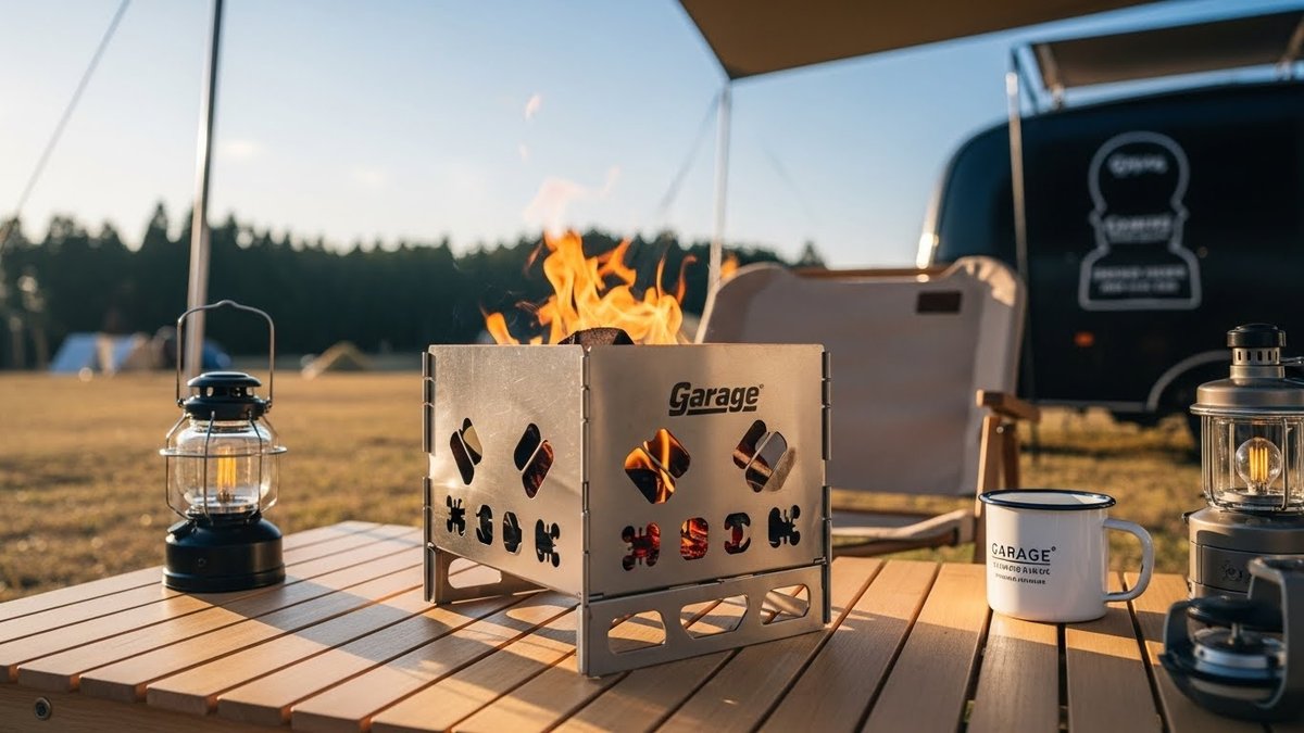 ガレージブランドの焚き火台がキャンプを変える|個性と機能で選ぶ
