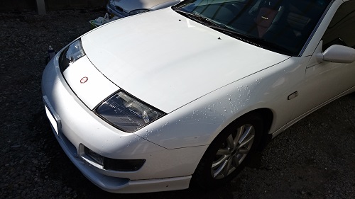 フェアレディZ32のボンネットをファイヤーバード化 | 見た目を変えずに