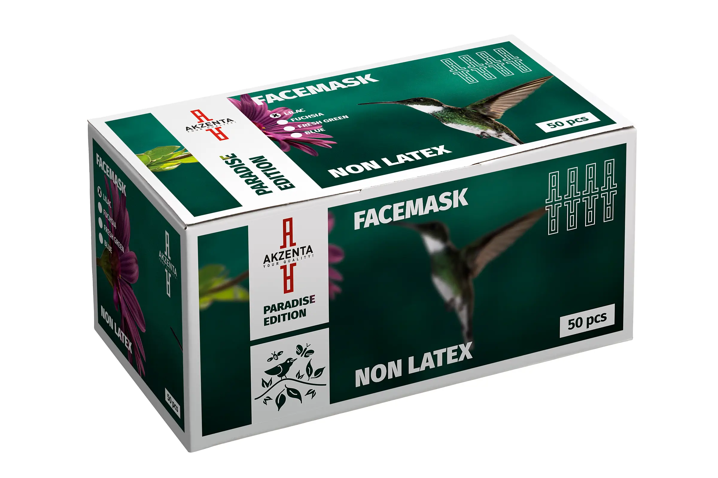 Paradise Edition Face Mask - Akzenta ONE