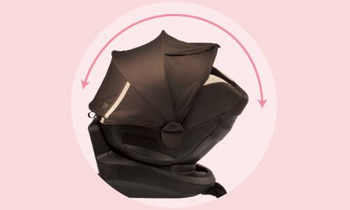 KURUTTO5 新生児から使える日本製回転式チャイルドシート | エールベベ