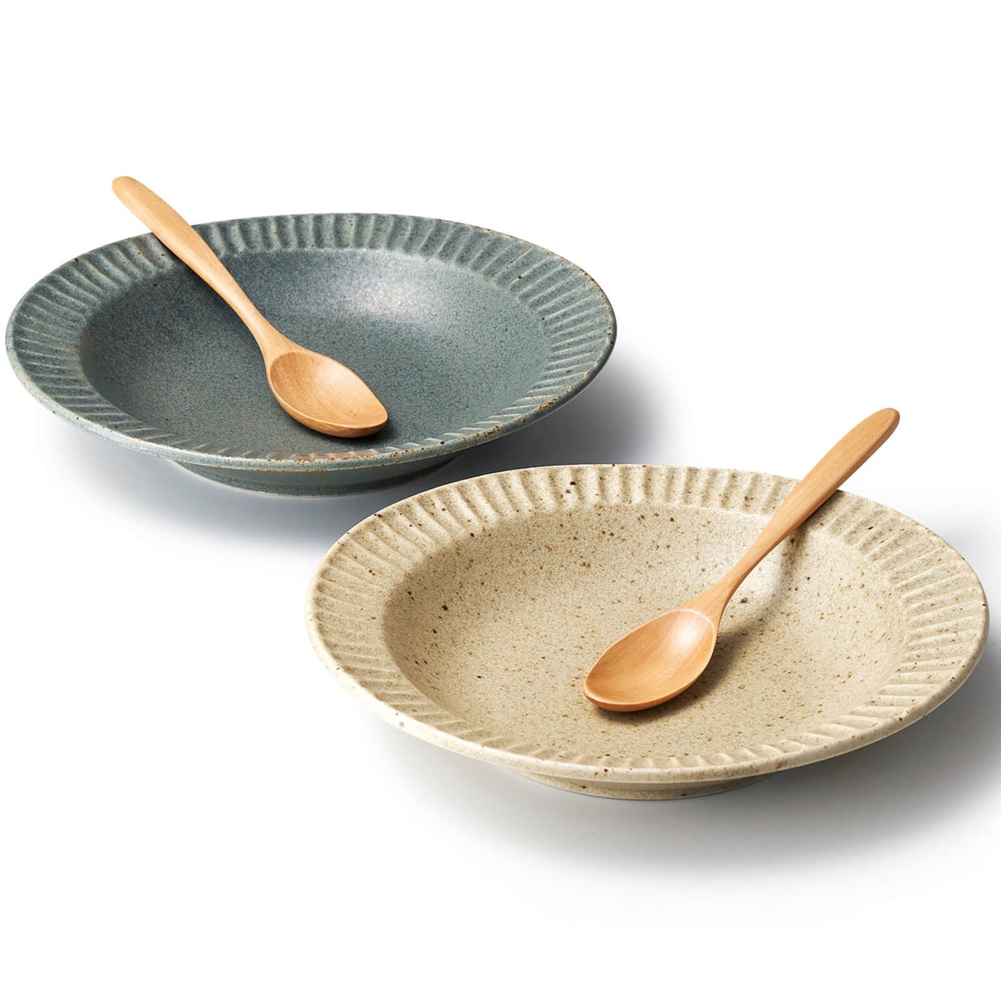 グラッテ ペアプレート 4点セット | aito製作所 | 美濃焼・瀬戸焼を