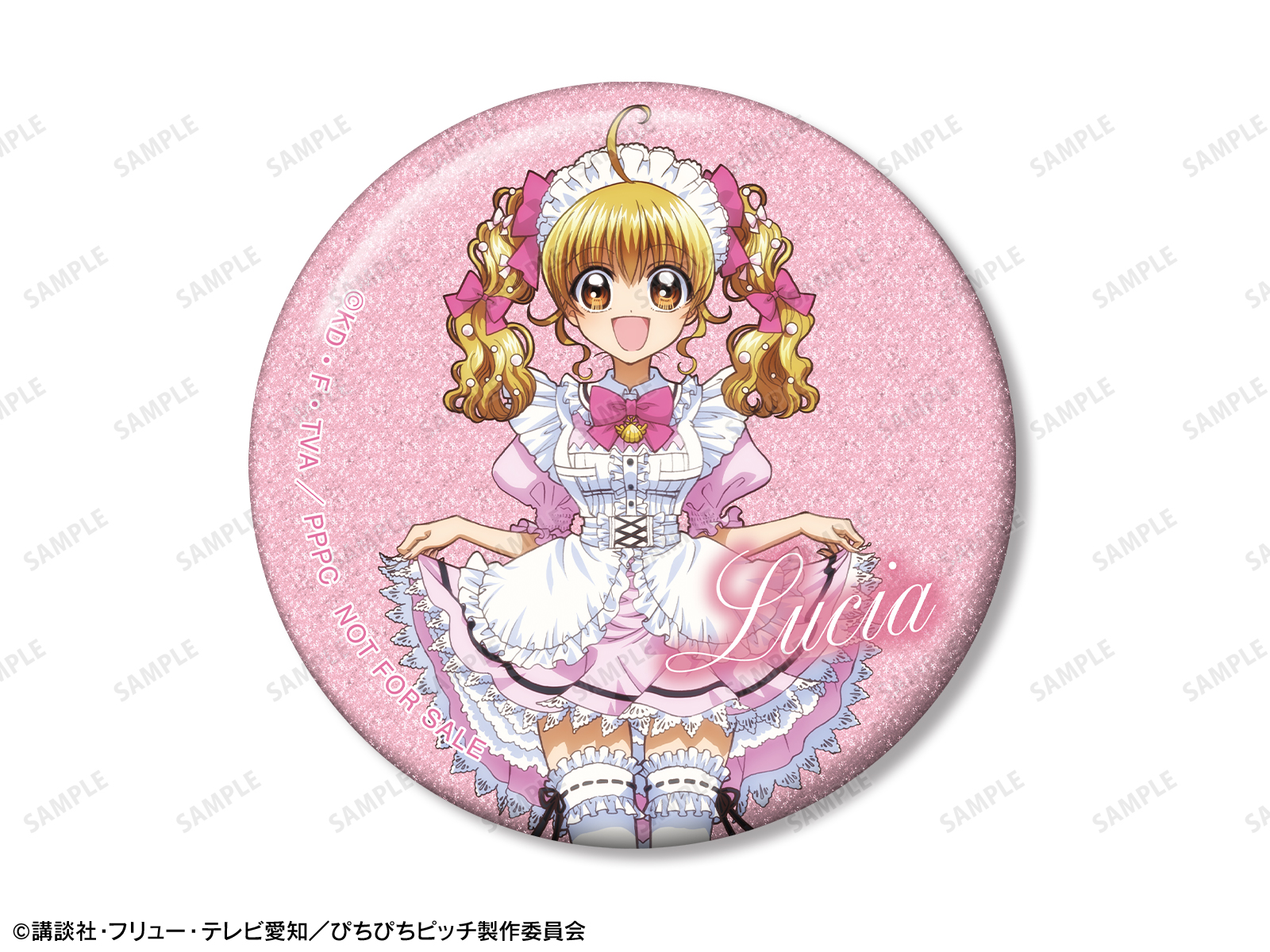 ぴちぴちピッチ box特典 缶バッジ タワレコ アムニバス 場面写 るちあ