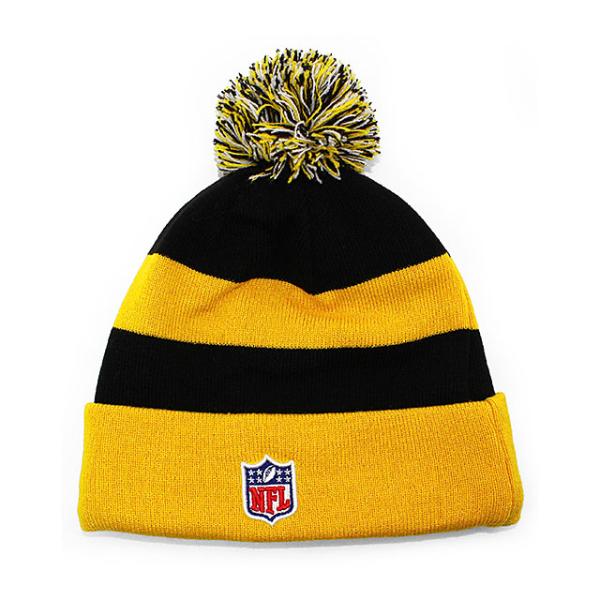 ニューエラ ニットキャップビーニー ピッツバーグ スティーラーズ NFL