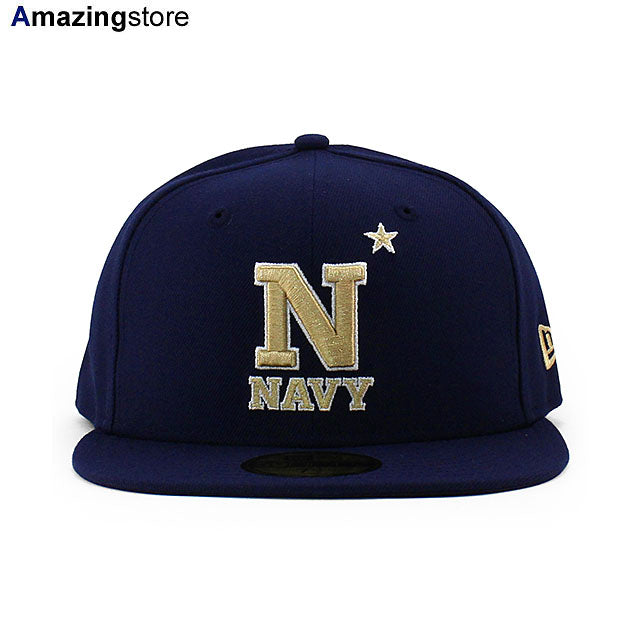 ニューエラ キャップ 59FIFTY ネイビー ミッドシップメン NCAA TEAM