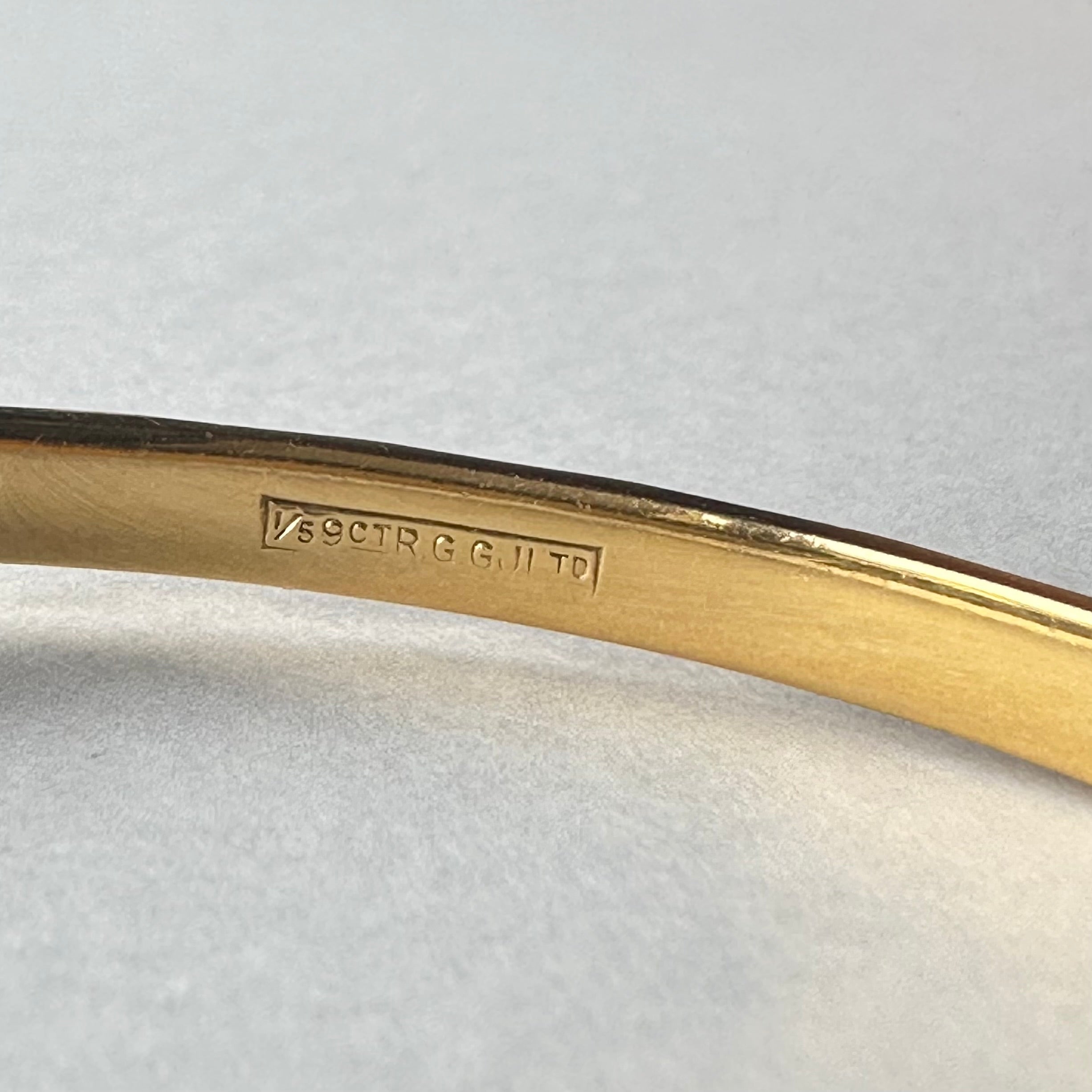 ヴィンテージ 9ctロールドゴールド バングル – Amelie Antique