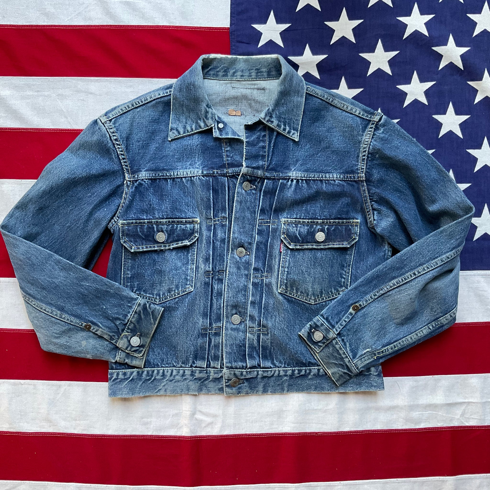 LEVI'S Vintage 1950's 507XX BIG E 2nd Edition 2 Pocket Denim