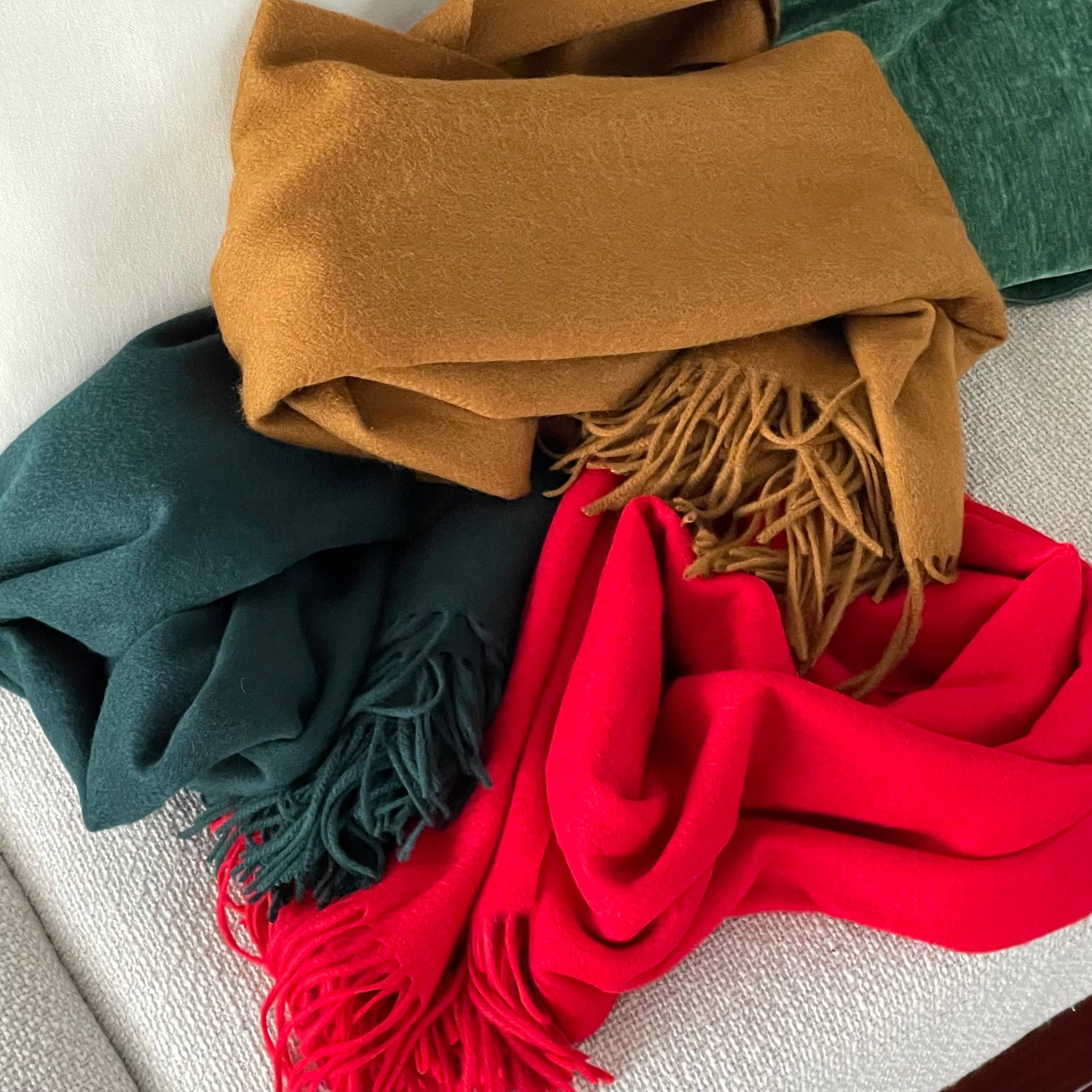 Jubilee Fabric カシミヤ100% 大判ストール 無地 – A list of my favorites