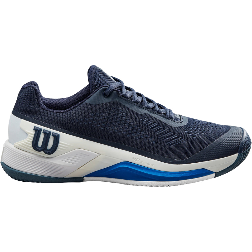 Wilson Men's Rush Pro 4.0 Tennis Shoes - Navy Blazer/Lapis Blue
