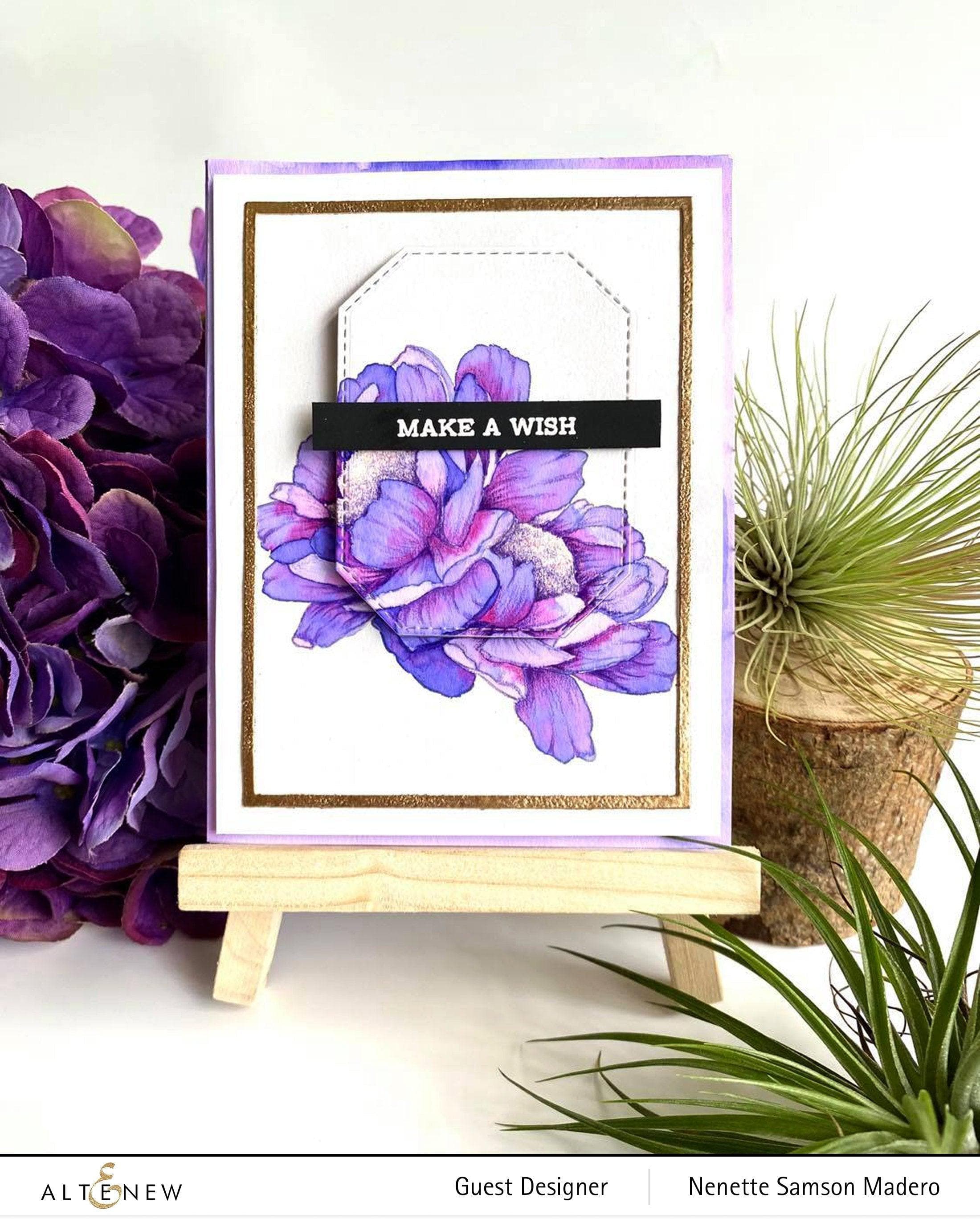 Build-A-Flower: Hawaiian Coral Layering Stamp & Die Set | Altenew