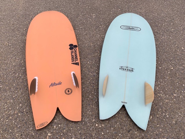 CI FISH」「TWIN FIN」「EVEN KEEL」フィッシュ＆ツインフィン
