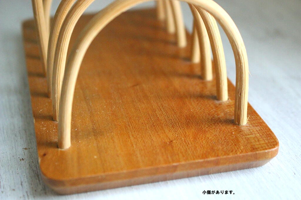 北欧ヴィンテージ 木製トーストスタンド - a n t e n n a
