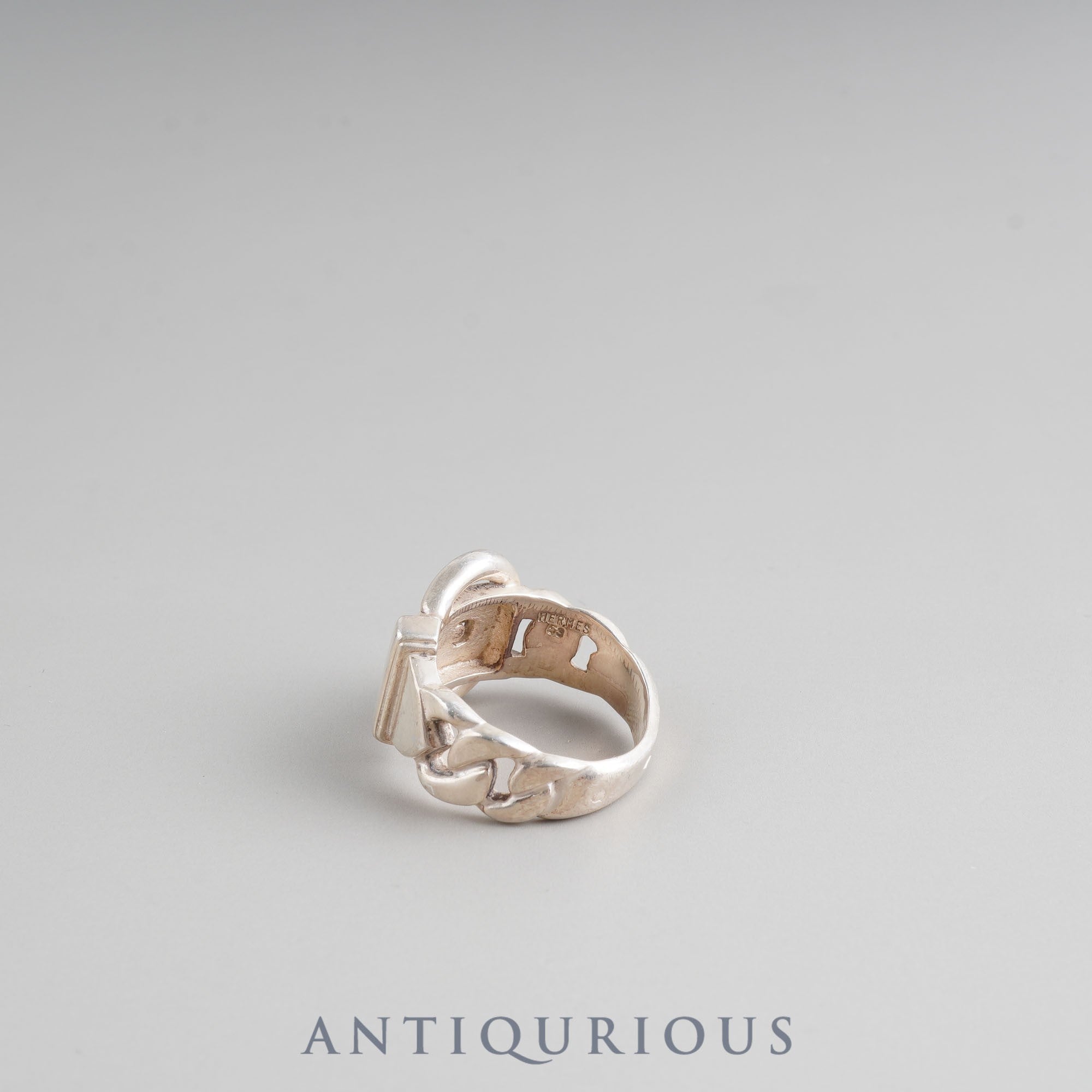 エルメス リング ブックルセリエ SV925 11号 | 東京銀座のヴィンテージ