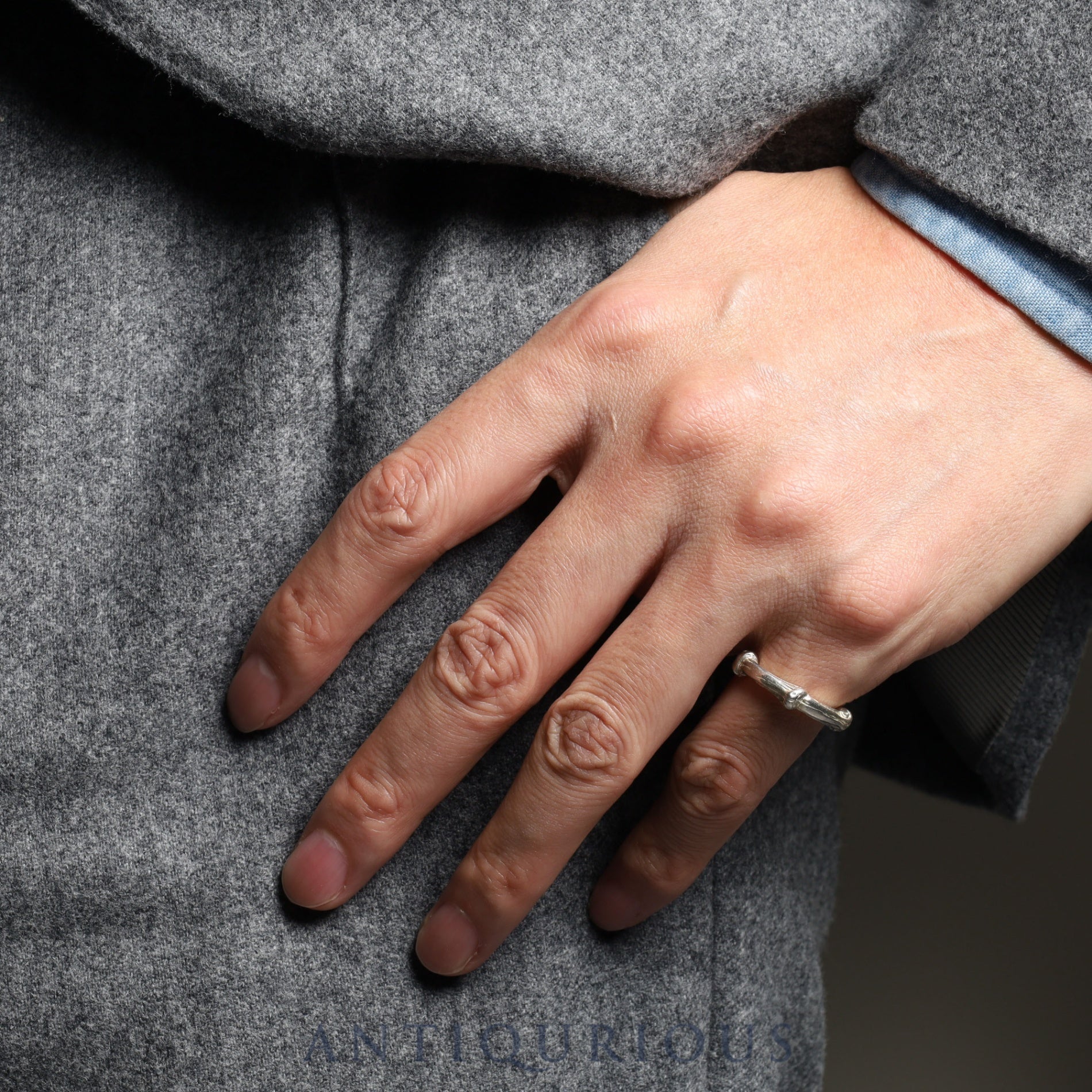 ティファニー リング バンブー SV925 約8号 箱 保存袋 | 東京銀座の