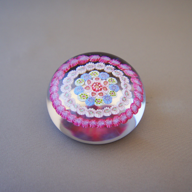 オールドバカラ「オールドバカラ：ミルフィオリ ペーパーウェイト