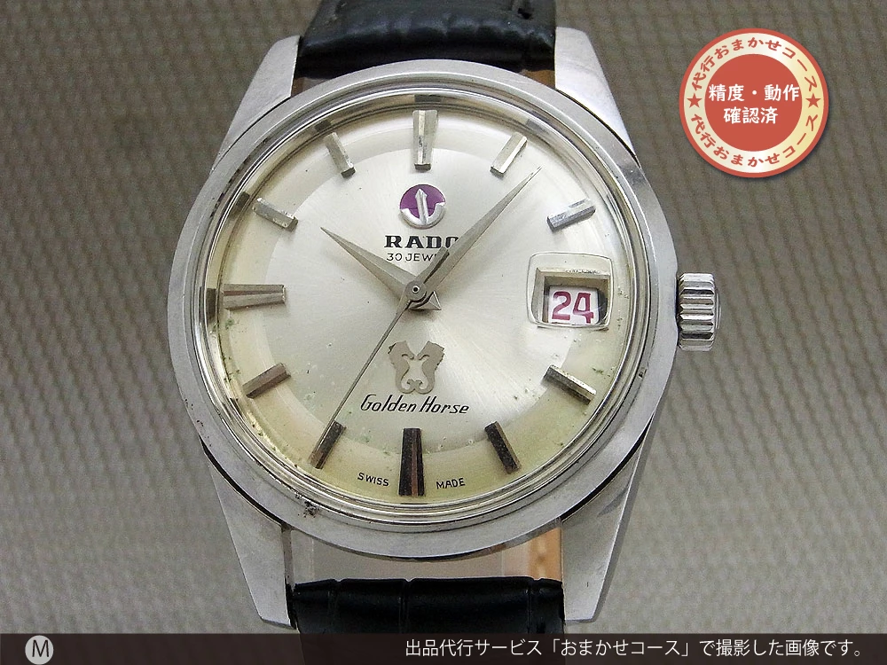 HA-4348| ラドー ゴールデンホース 30石 Ref.11675 SS シルバー