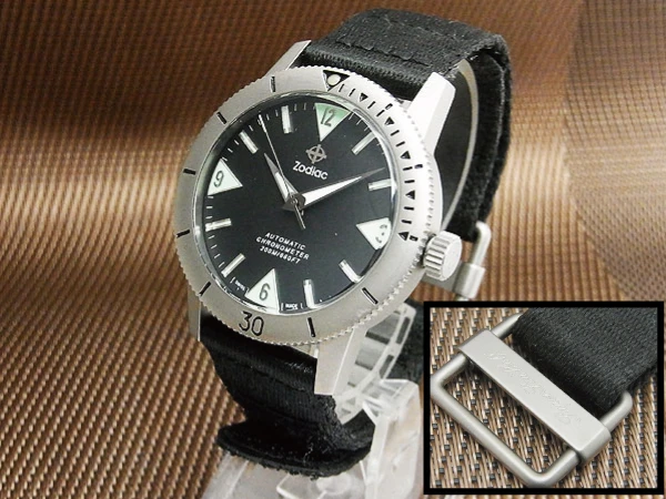 HA-6664| ゾディアック スーパー シーウルフ ZO9205 チタン 世界限定82