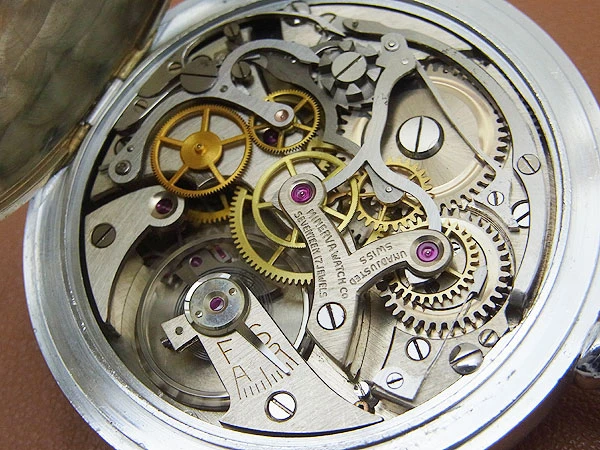 HA-6901| ミネルバ 懐中時計 2rg. ワンプッシュクロノグラフ Cal.19