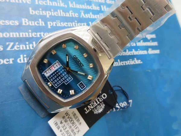 JA-0911| オリエント 万年カレンダー 復刻モデル 自動巻き 未使用品