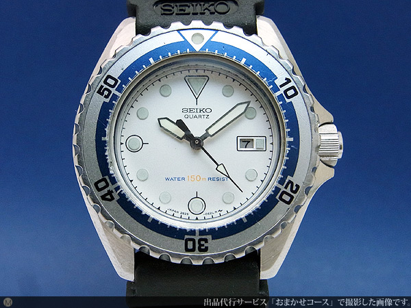 セイコー SEIKO ダイバー 150m レディース 2625-0170 未使用ベルト