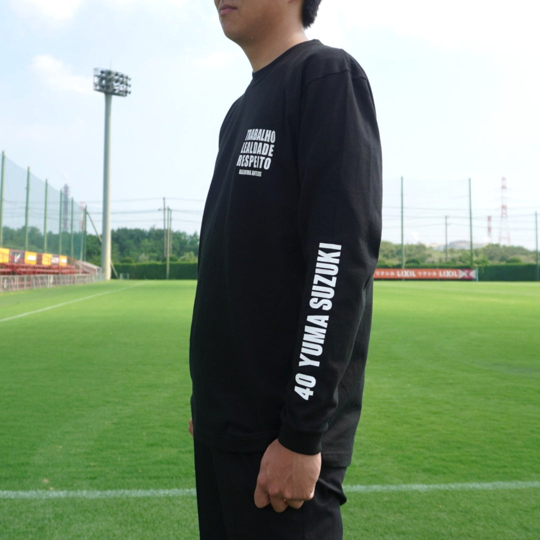プレイヤーズロングスリーブTシャツ（BLACK）【受注】 – 鹿島