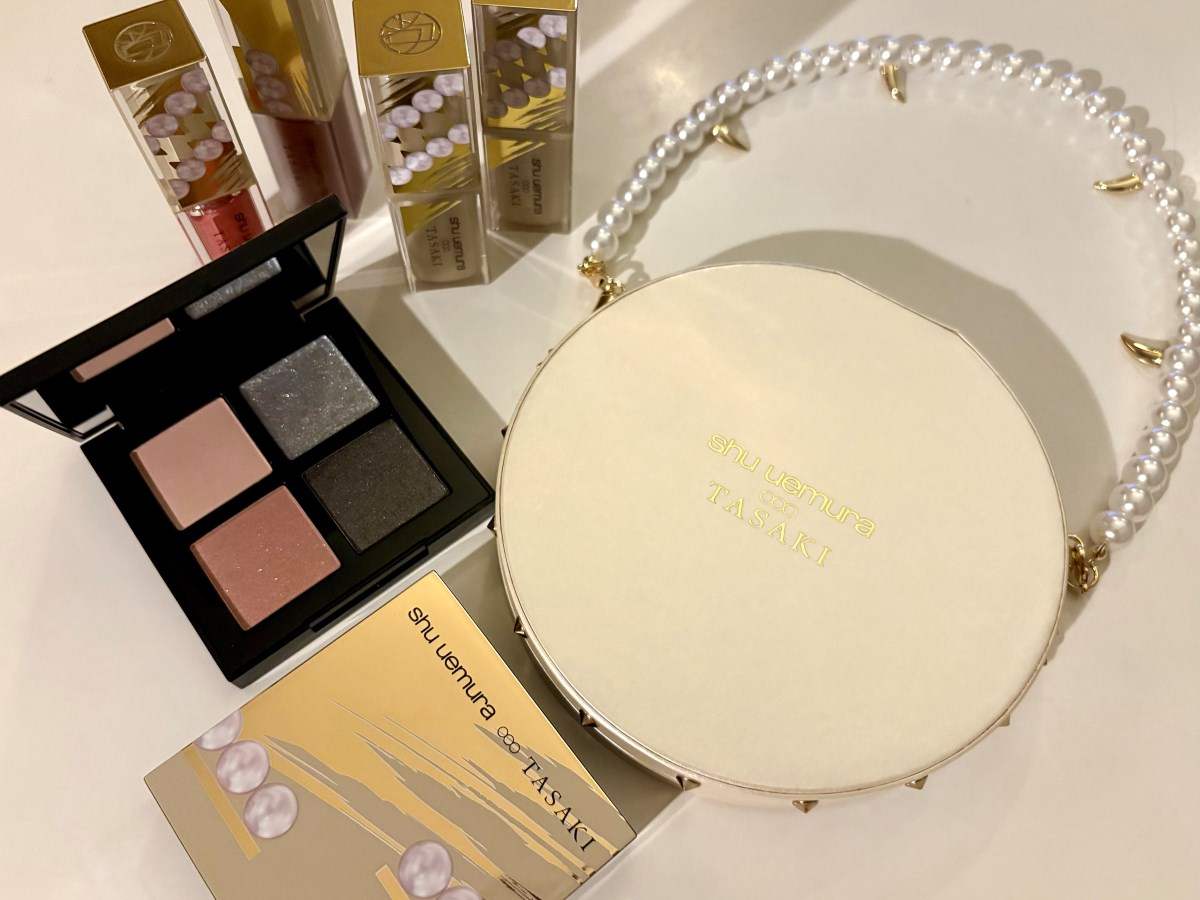 TASAKI」×「シュウ ウエムラ」のホリデーコレクション発表！関西先行販売も