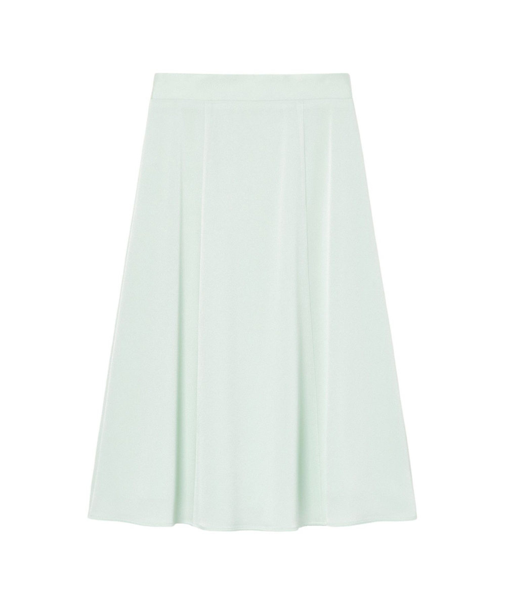 Eternal Line 2025】トリアセサテンバックフレア スカート|ANAYI