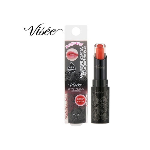 コーセー ヴィセ リシェ クリスタルデュオ リップスティック OR262