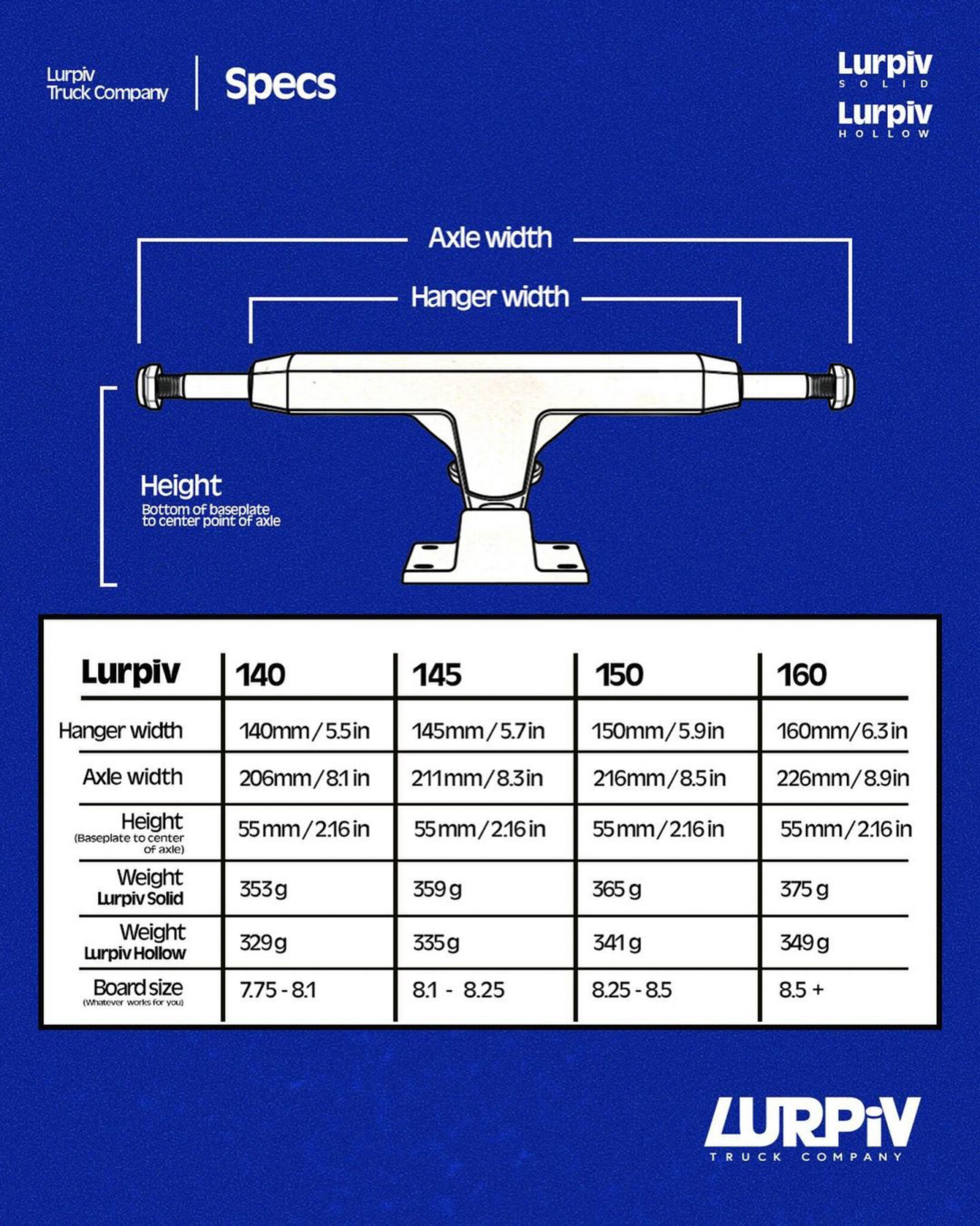 Lurpiv Hollow Silver｜ANCHOR SKATE SHOP