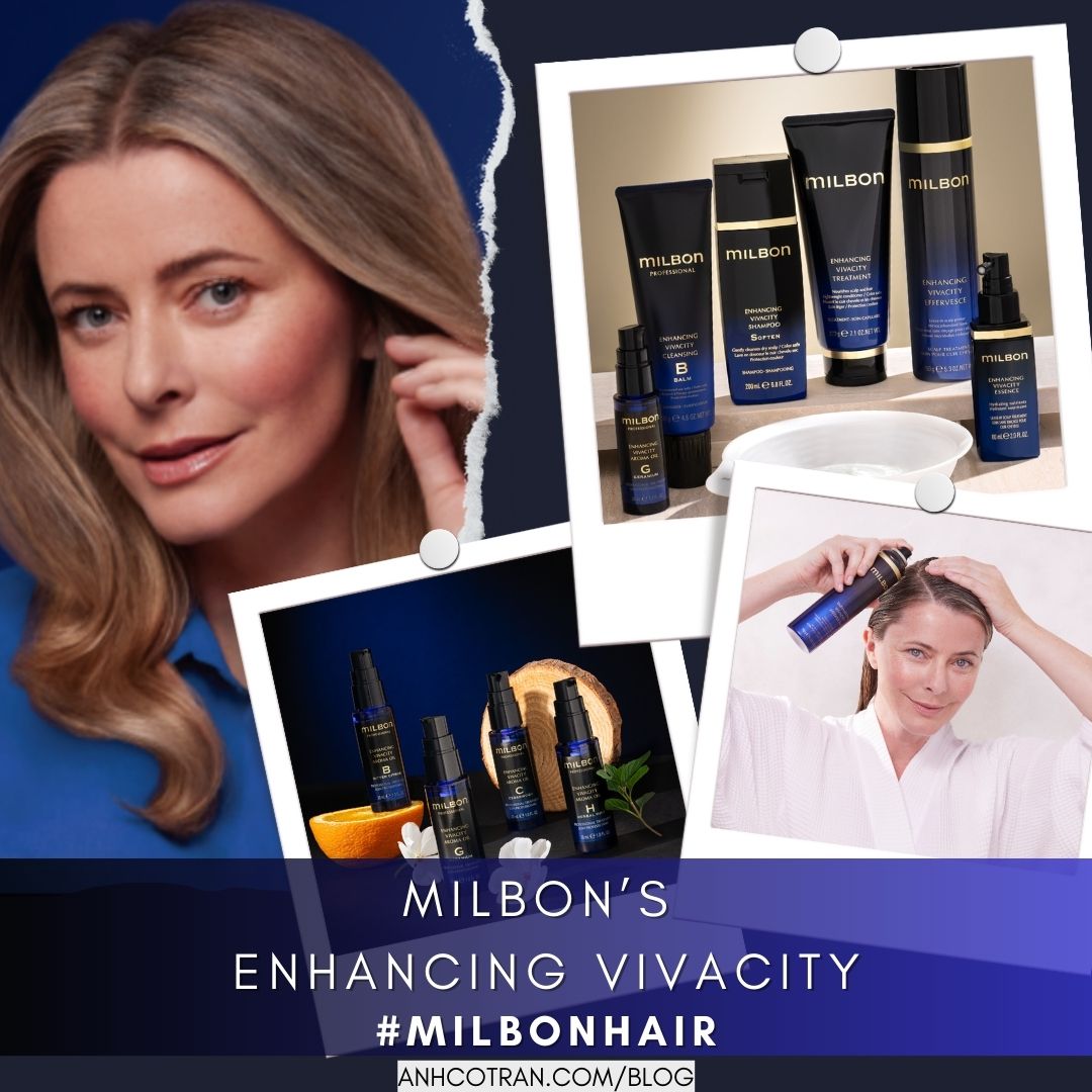 Milbon's Gold Line Enhancing Vivacity Collection Launch - Anh Co