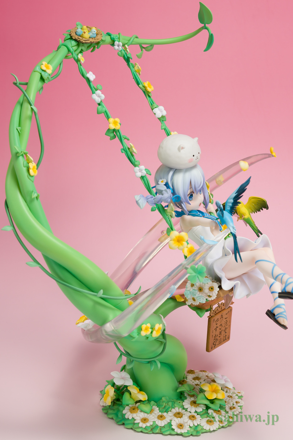 F:NEX ご注文はうさぎですか？？ チノ ～お花のブランコ～ 1/7スケール