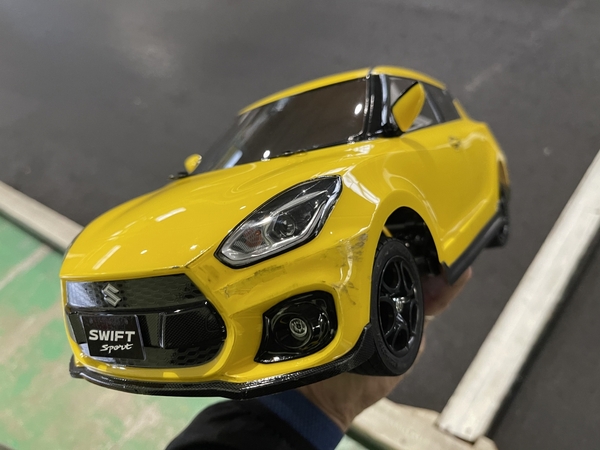 スイフトスポーツ乗りがタミヤのラジコン版スイスポを試してみた