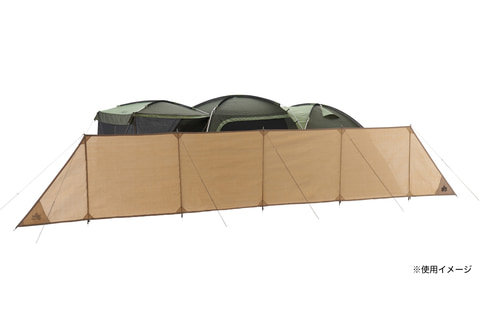ロゴス、キャンプサイトを囲んでプライベート空間を作る陣幕