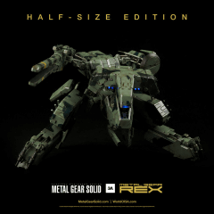 アクションフィギュア「METAL GEAR REX」が、ハーフサイズ版で登場